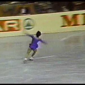 Emi Watanabe 渡部 絵美 (JPN) -1980 Worlds, Ladies' Long Program