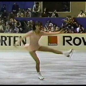 Dagmar Lurz (FRG) -1980 Worlds, Ladies' Long Program
