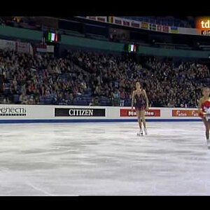 Carolina Kostner - European Figure Skating Championships 2009 SP (tdp, Spanish commentary)