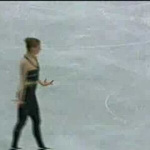 Carolina Kostner - World Figure Skating Championships 2008 SP (CBC, English commentary)