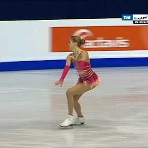Carolina Kostner - European Figure Skating Championships FS (tdp, Spanish commentary)