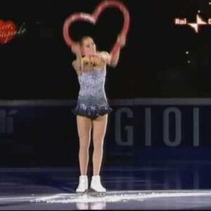 Carolina Kostner - Pensiero stupendo 2008 - Panic by Giovanni Allevi (Rai Due, no commentary)