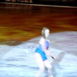 Carolina Kostner - Golden Skate Awards 2008 - Come Sei Veramente (rinkside video)
