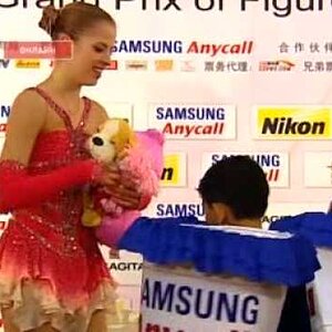 Carolina Kostner - Cup of China 2007 FS (Russian commentary)