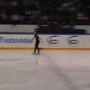 Carolina Kostner - Finlandia Trophy 2007 SP (rinkside video)