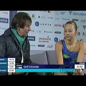 Gerli Liinamäe - 2013 Finlandia Trophy - SP