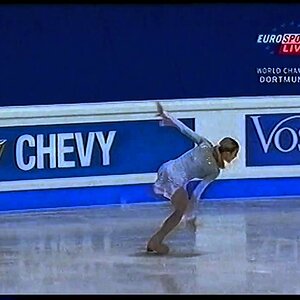 Idora HEGEL CRO and Anne Sophie CALVEZ FRA - 2004 WC SP