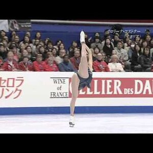 Carolina Kostner - World Figure Skating Championships 2007 SP (Japanese commentary, alt. link)
