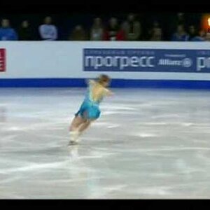 Carolina Kostner - European Figure Skating Championships 2007 SP (tdp, Spanish commentary)