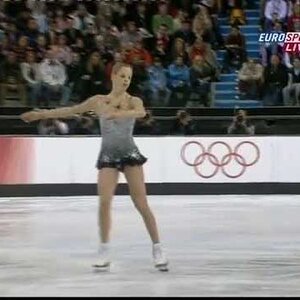 Carolina Kostner - Winter Olympic Games Torino 2006 (Eurosport, British commentary)