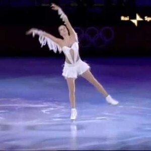 Carolina Kostner - Winter Olympic Games Torino 2006 Exhibition (Rai Sport, Italian commentary)