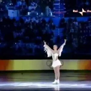 Carolina Kostner - Winter Olympic Games Torino 2006 Exhibition (Rai Due, Italian commentary)
