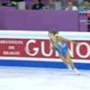Carolina Kostner - European Figure Skating Championships 2006 (Eurosport, Dutch commentary)