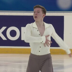 Andrei Mozalev. Short program. Juniors. Russian Figure Skating Championship 2020