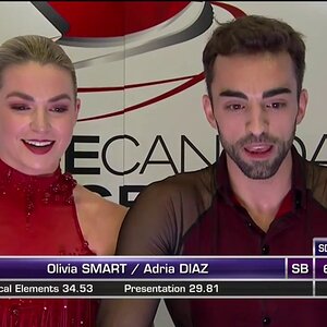 Olivia Smart & Adrián Díaz - 2017 Skate Canada Short Dance