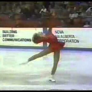1981 Skate Canada, Ladies' LP Tracey Wainman CAN xvid