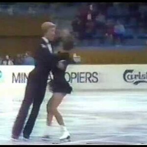 Torvill & Dean (GBR) - 1982 Worlds, Compulsory Dance (US, ESPN)