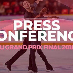 PAIRS SHORT PROGRAM - press conference