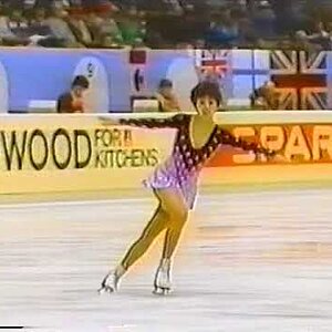 Anna Kondrashova USR - 1983 World Figure Skating Championships LP
