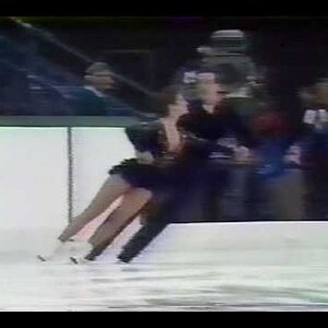 Blumberg & Seibert (USA) - 1984 Sarajevo, Ice Dancing, Compulsory Dance No. 2