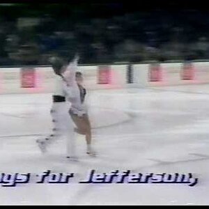 Volozhinskaya & Svinin (URS) - 1984 Sarajevo, Ice Dancing, Original Set Pattern