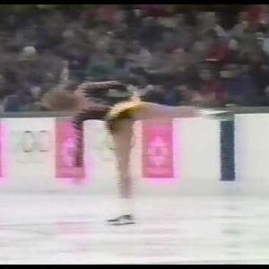 Claudia Leistner (FRG) - 1984 Sarajevo, Figure Skating, Ladies' Short Program
