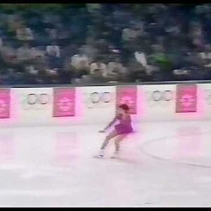 Anna Kondrashova (URS) - 1984 Sarajevo, Figure Skating, Ladies' Short Program