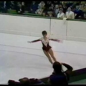 Sanda Dubravcic (YUG) - 1984 Sarajevo, Figure Skating, Ladies' Long Program