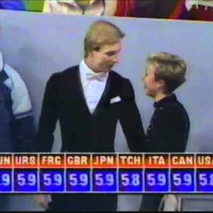 1984 Winter Olympics - Ice Dance Compulsory Dances Rhumba - Part 1