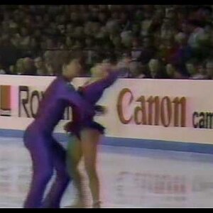 Watson & Lancon (USA) - 1984 Worlds, Pairs' Short Program