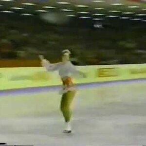 Katarina Witt 1984 Worlds Short Program