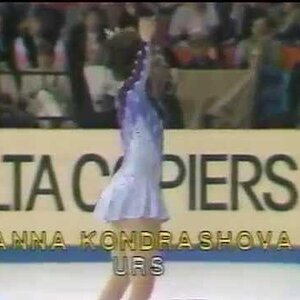 Anna Kondrashova 1984 Worlds Long Program