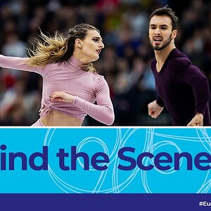 Charlène Guignard & Marco Fabbri - 2019 European Championships Behind the Scenes
