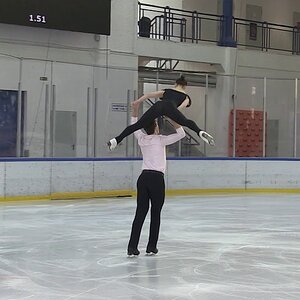 Daria Danilova & Michel Tsiba season 2019-2020 Warsaw Cup FS