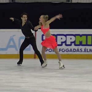 Hanna Jacuks&Alessio Galli Santa Claus Cup 2017 J RD