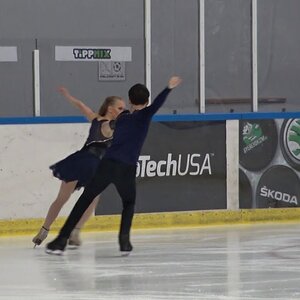 Hanna Jakucs&Alessio Galli season 2018-2019 Santa Claus Cup FD