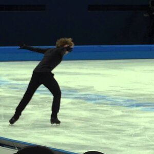 Gachinski and Menshov in training (FS) 25.12.2013, Russian Figure Skating Championship 2014, Sochi