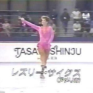 Leslie Sikes USA - 1985 NHK Trophy SP