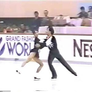 Tomoko Tanaka & Hiroyuki Suzuki JPN - 1985 NHK Trophy FD