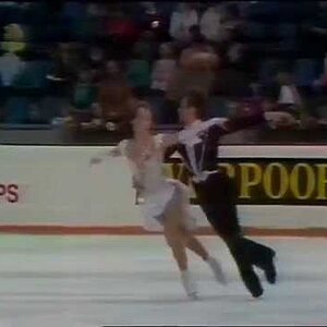 Marina Klimova & Sergei Ponomarenko USR - 1986 European Championships FD