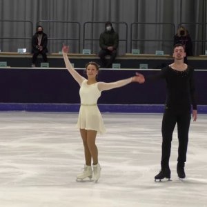 Annika Hocke and Robert Kunkel - 2020 NRW Trophy FS
