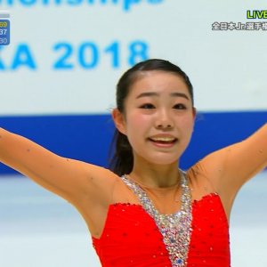 Nana Araki - 2018 Japanese National Figure Skating Championships - SP