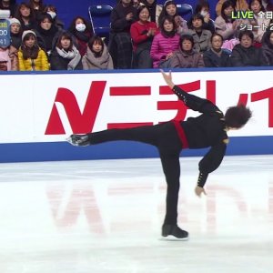 Kousuke Nakano - 2018 Japanese National Figure Skating Championships - FS