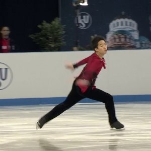 Tomoki Hiwatashi - 2018 Junior World Championship - FP