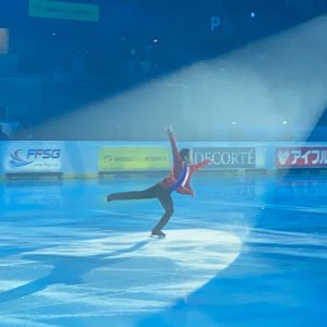 Tomoki Hiwatashi - 2019 IdF GP - Exhibition
