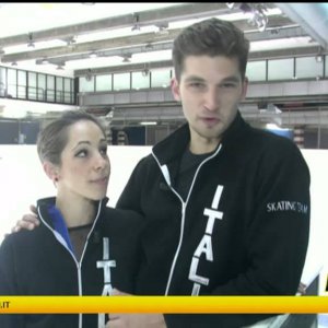 Nicole Della Monica & Matteo Guarise - 2015 Interview with TG Sport