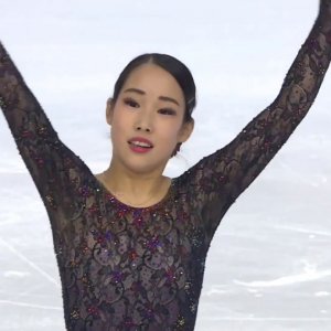 Mai Mihara 2017 GP France SP