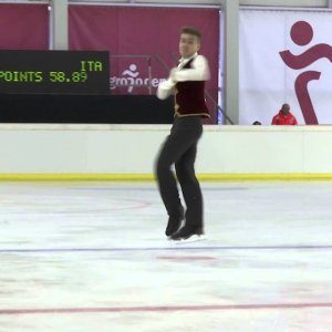 Matteo Rizzo - 2015 JGP Logrono - FP