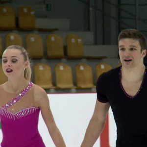 Cleo Hamon & Denys Strekalin - 2017 JGP Riga SP