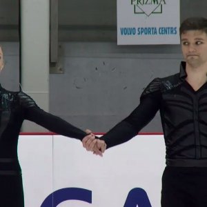Cleo Hamon & Denys Strekalin - 2017 JGP Riga FS